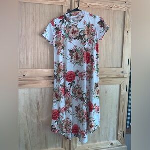 Reb & J Floral basic knit dress size 220